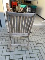 tuinstoelen teak, Ophalen, Gebruikt, Teakhout, Verstelbaar
