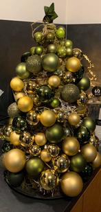 Prachtige kerstboom frame mos met ballen, Ophalen of Verzenden, Nieuw