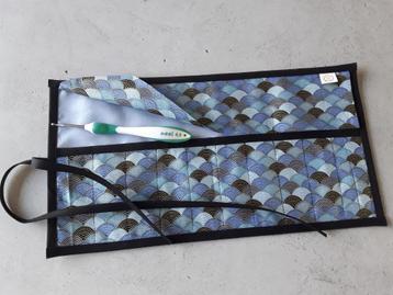 Mooie etui voor 10 Addi Swing haaknaalden 'Japanse golven' beschikbaar voor biedingen