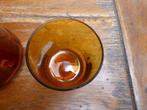 Art deco optisch geblazen waterkan met glas, Doyen?, Antiek en Kunst, Antiek | Glas en Kristal, Ophalen of Verzenden