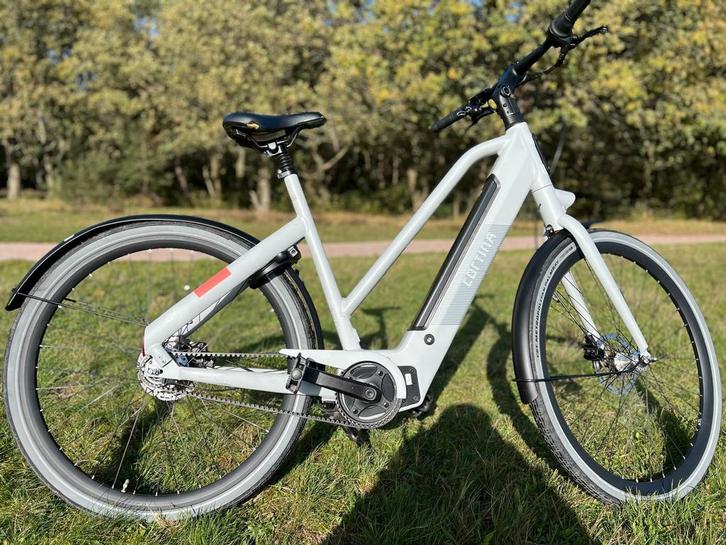 Prachtige Cortina Blau Beltdrive, zeer nette staat GARANTIE!, Fietsen en Brommers, Elektrische fietsen, Zo goed als nieuw, 55 tot 59 cm