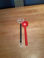 slabestek, Huis en Inrichting, Keuken | Bestek, Ophalen of Verzenden, Zo goed als nieuw, Kunststof, Los bestek