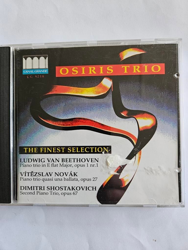 Osiris Trio - Beethoven, Novak, Shostakovich CD, Ophalen of Verzenden, Classicisme, Zo goed als nieuw, Kamermuziek