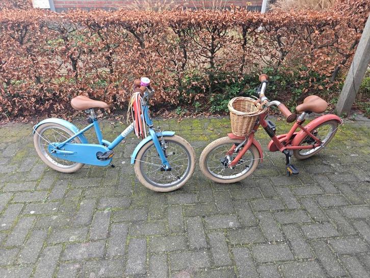Veloretti Maxi 16 inch kinderfiets, Fietsen en Brommers, Fietsen | Kinderfietsjes, Gebruikt, 16 tot 20 inch, Zijwieltjes, Ophalen