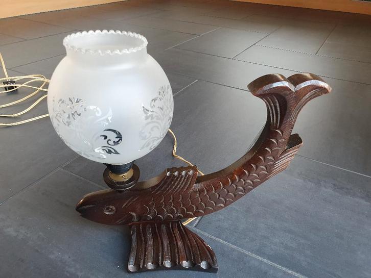 Vislamp, Antiek en Kunst, Antiek | Lampen, Ophalen of Verzenden