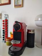 Nespresso apparaat met melkopschuimer, Ophalen of Verzenden, Gebruikt