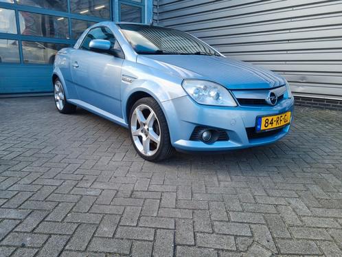 Opel Tigra 1.8 16V Twintop 2005 Blauw NIEUWE A.P.K Airco, Auto's, Opel, Particulier, Tigra, ABS, Airbags, Airconditioning, Alarm