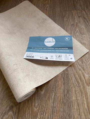 Caselio Linnen Look Vinyl Behang beschikbaar voor biedingen