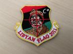 KLU LUCHTMACHT BADGE EMBLEEM F-16 LIBIE, Ophalen of Verzenden, Nieuw, Patch, Badge of Embleem