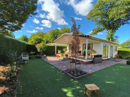 Chalet op rustig 50+ park in Voorthuizen., Caravans en Kamperen, Stacaravans, tot en met 4, Ophalen of Verzenden