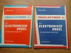Carlo west orgelstudies 1 + 2 voor elektronisch orgel, Orgel, Gebruikt, Ophalen of Verzenden, Artiest of Componist