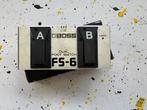 Boss FS-6 Dual Foot Switch Pedal, Muziek en Instrumenten, Effecten, Gebruikt, Boss, Overige typen, Ophalen of Verzenden