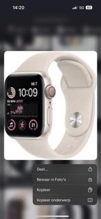 Apple watch, Nieuw, Ophalen of Verzenden, IOS, Wit