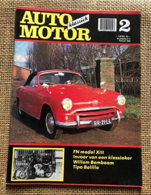 AMK: FN Model XIII, Fiat Ballila, Harley-Davidson XLH 883, Boeken, Auto's | Folders en Tijdschriften, Zo goed als nieuw, Algemeen