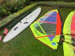 Beginners surfset highfly nova compleet met 2 zeilen, Watersport en Boten, Windsurfen, Ophalen, Gebruikt, Met draagtas, 300 cm of meer