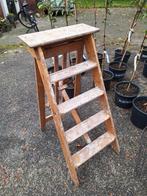 Oude schilderstrap, Doe-het-zelf en Verbouw, Ladders en Trappen, Ophalen, Trap, Zo goed als nieuw, Opvouwbaar of Inschuifbaar