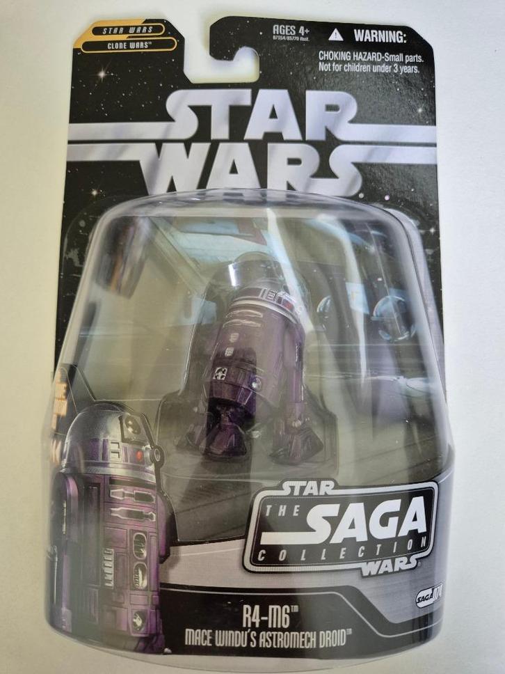 Star Wars TSC 074 R4-M6 Mace Windu's Astromech Droid, Verzamelen, Star Wars, Nieuw, Actiefiguurtje, Ophalen of Verzenden