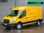 Ford Transit 130pk L3H2 Airco Cruise Camera Parkeersensoren, Stof, Euro 6, 3000 kg, Bedrijf