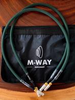 Audiomaat M-way 4DW Reference Rca interlink 1 meter x 3, Ophalen of Verzenden, Zo goed als nieuw, Minder dan 2 meter, Interlink-kabel