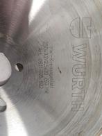 Wurth Cirkelzaagblad 250mm, Gebruikt, Cirkelzaag, Ophalen of Verzenden, 30 tot 70 mm