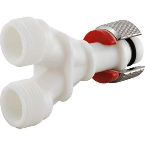 Geberit Y stukje tbv aqC aansluiting reservoir, Doe-het-zelf en Verbouw, Sanitair, Nieuw, Toilet, Chroom, Rvs, Ophalen of Verzenden