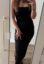 Zwarte strapless lange jurk maat L, Kleding | Dames, Gelegenheidskleding, Ophalen of Verzenden, Zo goed als nieuw, Zwart, Galajurk