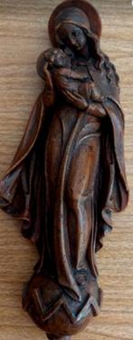 Antiek vintage Maria baby Jezus beeld van kaars gemaakt, Antiek en Kunst, Antiek | Religie, Ophalen of Verzenden