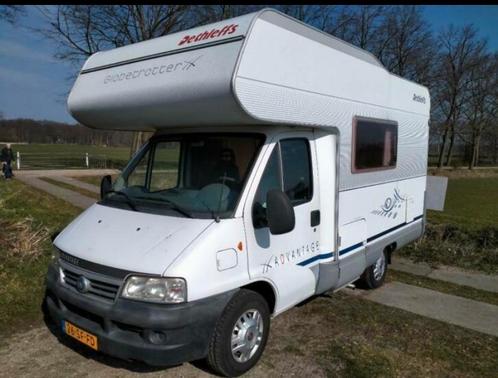 Fiat Dethleffs camper, alkoof., Caravans en Kamperen, Campers, Particulier, Half-integraal, tot en met 4, Dethleffs, Diesel, 6 tot 7 meter