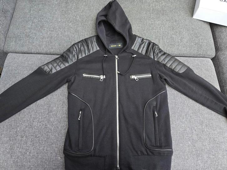 Balmain Paris X Jacket Zipper Medium nieuw LV Dior Gucci 1, Kleding | Heren, Jassen | Zomer, Nieuw, Maat 48/50 (M), Zwart, Ophalen of Verzenden