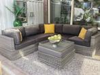 Lounge hoekset merk Life., Tuin en Terras, Tuinsets en Loungesets, 6 zitplaatsen, Ophalen of Verzenden, Zo goed als nieuw, Wicker