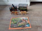 Schleich 42351 Quad met aanhanger en ranger Wild Life, Ophalen, Gebruikt