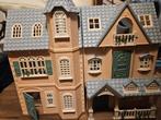 (collectors item) Sylvanian huis, boomhut, bus en kabelbaan, Ophalen, Zo goed als nieuw