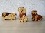 Prachtig handgemaakt Intarsia Wood Art Dog Puzzle box, Ophalen of Verzenden