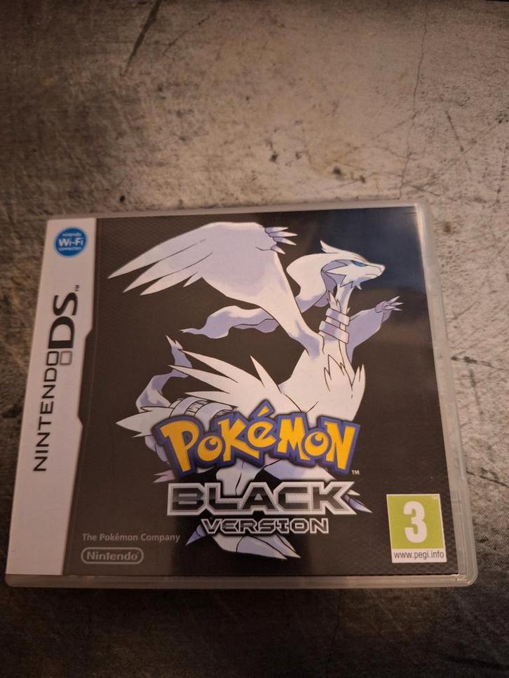 Pokémon Black (Compleet, Nederlands), Spelcomputers en Games, Games | Nintendo Game Boy, Zo goed als nieuw, Role Playing Game (Rpg)
