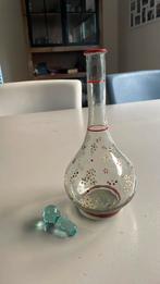 Fles vaas glas antiek, Antiek en Kunst, Antiek | Glas en Kristal, Ophalen of Verzenden