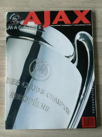 Ajax Presentatiegids 1995-1996 beschikbaar voor biedingen