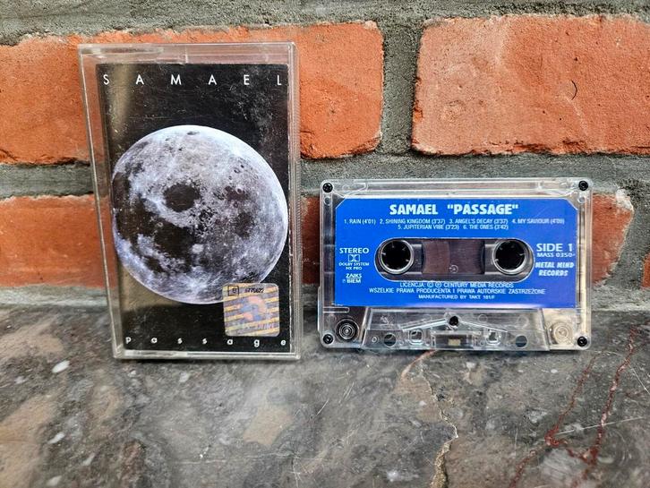 Samael - Passage Cassette - Metal Mind Records, Cd's en Dvd's, Cassettebandjes, Zo goed als nieuw, Origineel, Rock en Metal, 1 bandje
