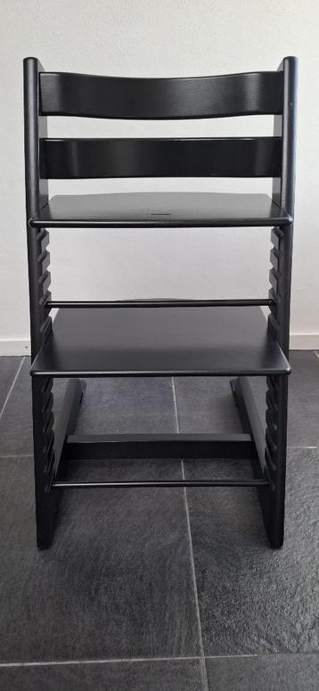 Stokke stoel zwart als nieuw beschikbaar voor biedingen