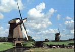 (NH385) Ansichtkaart molen Schermerhorn uitgave museummolen, Verzamelen, Verzenden, 1980 tot heden, Ongelopen, Noord-Holland