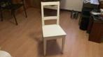 Houten IKEA stoel, Huis en Inrichting, Stoelen, Ophalen, Gebruikt, Wit, Hout