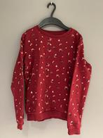 Leuke C&A Wijnrood Trui met Bloemen Print mt 140, C&A, Meisje, Trui of Vest, Ophalen of Verzenden