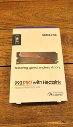 Samsung 2TB 990 Pro met Heatsink NVMe SSD (7450MB/s), Computers en Software, Harde schijven, Intern, SSD, Ophalen of Verzenden