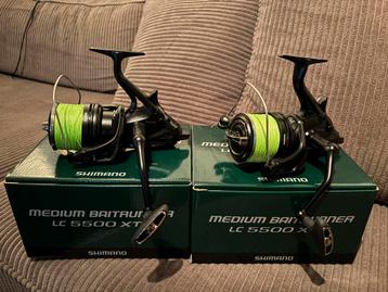 Shimano lc5500 baitrunner 2 keer mee gevist nog als nieuw beschikbaar voor biedingen