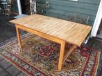 tafel - eiken tafel - schuiftafel, Huis en Inrichting, Ophalen, Gebruikt, Eikenhout, 50 tot 100 cm