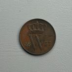 1 cent 1877, Ophalen of Verzenden, Koning Willem III, 1 cent