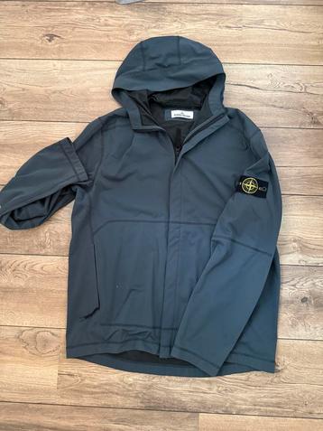 Stone Island Zomerjas soft shell XL ZGAN groen beschikbaar voor biedingen