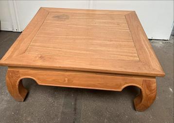 Teakhouten Salontafel - Uitstekende Staat beschikbaar voor biedingen