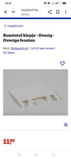 Partij nieuwe voorfront kooi klepjes 300+ stuks voor 75euro, Dieren en Toebehoren, Vogels | Hokken en Kooien, Ophalen, Nieuw, Kunststof