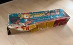Vintage blikken schietbaan, Verzamelen, Speelgoed, Ophalen, Gebruikt