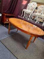 Mooie kersen houten uit trek eet tafel ovaal model, Antiek en Kunst, Ophalen